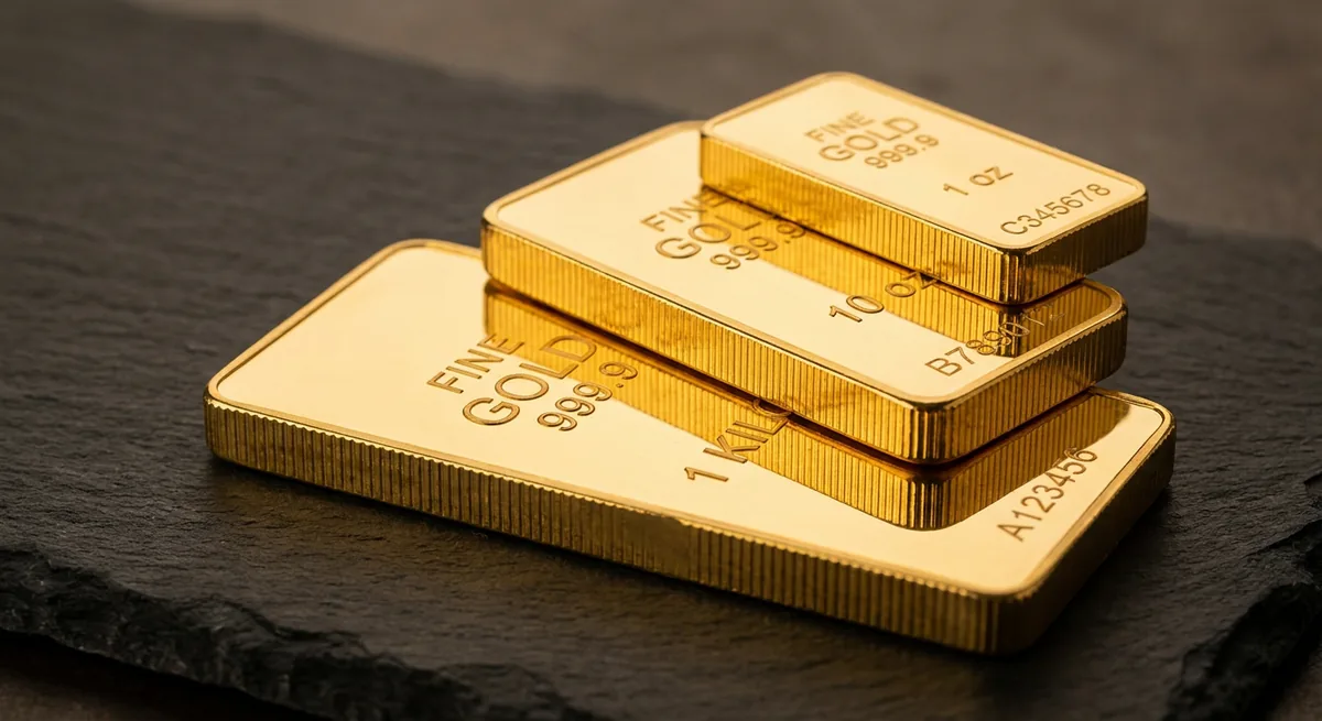 Gold bullion bars — we buy gold coins and bullion
